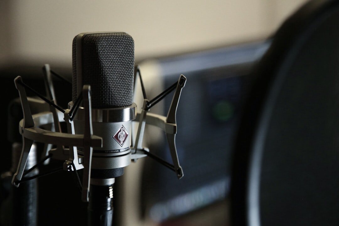 crooner with microphone