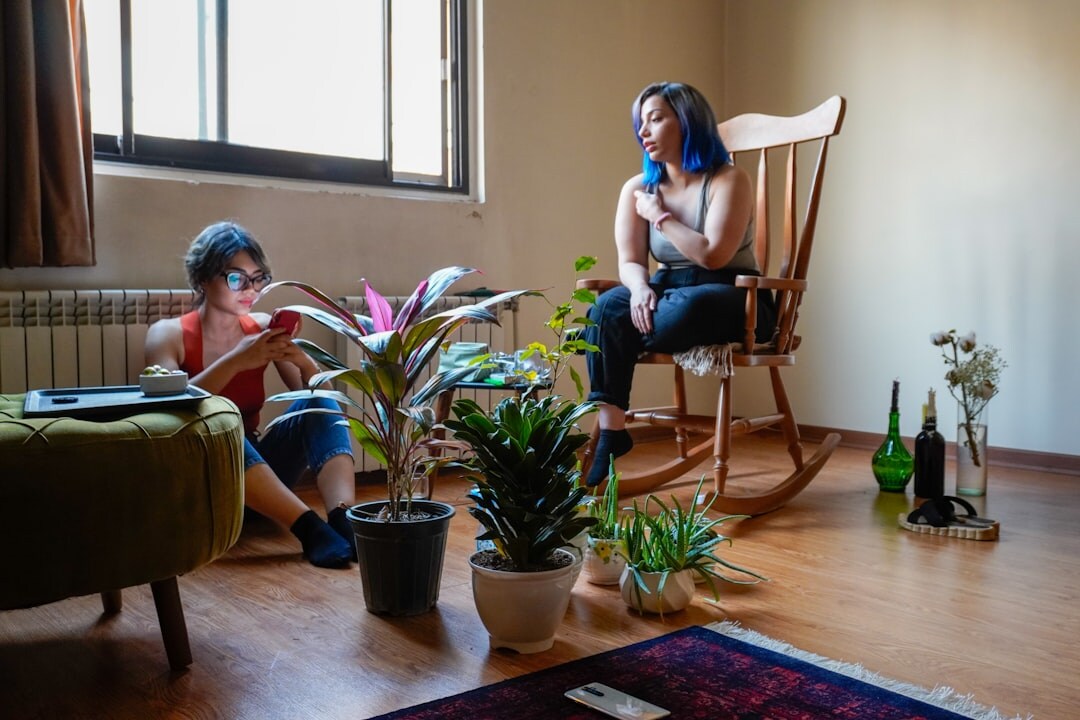 family discussion at home